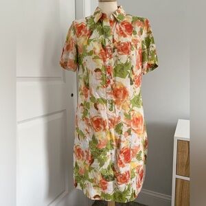 Colorful floral dress